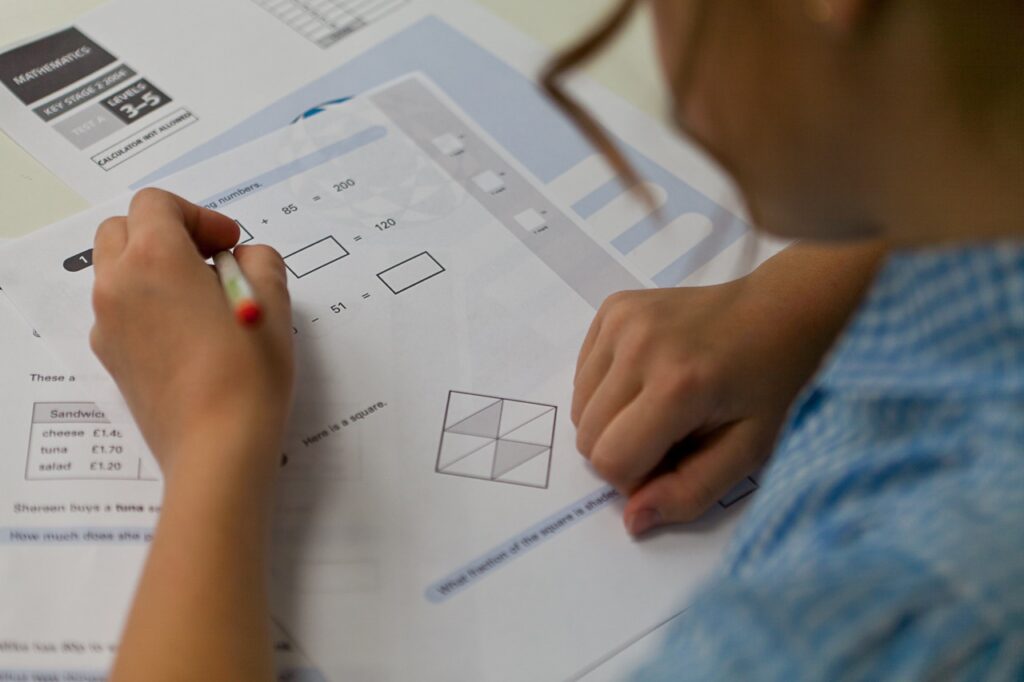 Maths Test For Kids